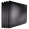 imageExtra Large Black Cutting Board Mats 4 Pack NSF Certified HDPE for Restaurants 24x18 Inch