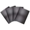 imageExtra Large Black Cutting Board Mats 4 Pack NSF Certified HDPE for Restaurants 24x18 Inch