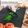 imageThirteen Chefs Black Plastic Cutting Board  18 x 12 x 5 Inch Large Durable HDPE and NSF Stamped for Commercial Food Service Kitchens
