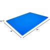 imageThirteen Chefs Extra Large 24 x 18 Blue Cutting Board  12quot Thick HDPE Plastic for Fish and Seafood Restaurant Quality Poly NSF for Commercial KitchensBlue