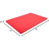 imageThirteen Chefs Extra Large 24 x 18 Blue Cutting Board  12quot Thick HDPE Plastic for Fish and Seafood Restaurant Quality Poly NSF for Commercial KitchensRed