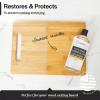 imageThirteen Chefs Mineral Oil  128oz Food Grade Conditioner for Wood Cutting Board Countertop ampamp Butcher Block Lubricant for Knife or Meat Grinder  Safe USP Finish on Marble Soapstone8 Fl Oz