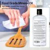 imageThirteen Chefs Mineral Oil  128oz Food Grade Conditioner for Wood Cutting Board Countertop ampamp Butcher Block Lubricant for Knife or Meat Grinder  Safe USP Finish on Marble Soapstone8 Fl Oz