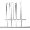 imageThirteen Chefs Stainless Steel Cutting Board Rack  Holds 6 Boards up to 34quot Wide  NSF Approved for Commercial Kitchens3 Slot