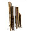 imageThirteen Chefs Stainless Steel Cutting Board Rack  Holds 6 Boards up to 34quot Wide  NSF Approved for Commercial Kitchens6 Slot