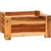 imageThirteen Chefs Villa Acacia Wooden Planter Box  13 Inch Rectangular Wood Planter for Garden Patio Window Home Decor  Acacia Wood Plant Stand for Indoor or Outdoor Gardening