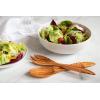 imageTramanto Olive Wooden Salad Server Set 12 inch Long Wood Pair  Tuscan Design