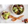 imageTramanto Olive Wooden Salad Server Set 12 inch Long Wood Pair  Tuscan Design