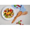 imageTramanto Olive Wooden Salad Server Set 12 inch Long Wood Pair  Tuscan Design