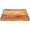 imageVilla Acacia Wood Carving Board 24 x 18 Inch with Juice Grooves and Drip Channel for Roasts BBQ and Grilling  Extra Large Thick Wooden Cutting Board24L x 18W