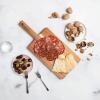 imageVilla Acacia Wooden Cutting Board  17 x 7 Inch Wood Board Serving Tray for Bread and Cheese with Handle  Decorative Charcuterie Boards for New Home Wedding Gift17L x 7W