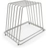 imageThirteen Chefs Stainless Steel Cutting Board Rack  Holds 6 Boards up to 34quot Wide  NSF Approved for Commercial Kitchens6 Slot