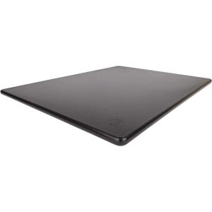 imageCommercial Grade Black Cutting Board  20 x 15 Inch Extra Large 05quot Thick HDPP Plastic with NSF Stamp for Restaurants Kitchens and Food Service