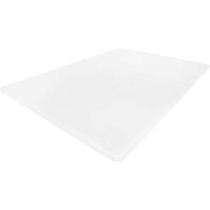 imageCommercial Large Plastic Cutting Board 20 x 15 Inch  12quot Thick White HDPE Poly Approved for Restaurants and Food Service