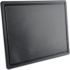 imageThirteen Chefs 24 x 18 Inch Cutting Board with Juice Groove for Meat BBQ Grilling  34quot Thick HDPE Plastic  Extra Large Heavy 11 Pound for CarvingBlack