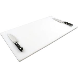 imageThirteen Chefs Extra Large 30 x 18 Inch Cutting Board for Meats Game and Fish  12 Inch Thick HDPP Plastic for Food Service 10 pounds