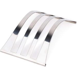 imageThirteen Chefs Stainless Steel Cutting Board Rack  Holds 6 Boards up to 34quot Wide  NSF Approved for Commercial Kitchens6L x 4W