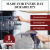 imageBergKoch Splatter Screen for Frying Pan  13 Inch Stainless Steel Grease Splatter Guard  Cover Oil Splash when Sizzling Bacon Cooking Fried Chicken or Popcorn13 Inch