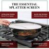 imageBergKoch Splatter Screen for Frying Pan  13 Inch Stainless Steel Grease Splatter Guard  Cover Oil Splash when Sizzling Bacon Cooking Fried Chicken or Popcorn9511513 Inch Set