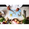 imageCommercial Grade Blue Cutting Board  18 x 12 Inch for Fish Seafood Shellfish  Durable 12quot Thick HDPE Dishwasher Safe Large