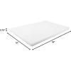 imageThick White 18x12 Poly Plastic Restaurant Cutting Board 075 Inch Thick NSFWhite