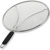 imageBergKoch Splatter Screen for Frying Pan  13 Inch Stainless Steel Grease Splatter Guard  Cover Oil Splash when Sizzling Bacon Cooking Fried Chicken or Popcorn115 Inch