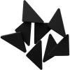 imageThirteen Chefs Cutting Board Feet Non Slip Silicone Pads Set of 8 Black  Non Adhesive Glue FreeBlack