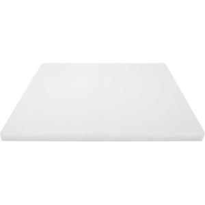 imageThick White 18x12 Poly Plastic Restaurant Cutting Board 075 Inch Thick NSFWhite