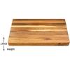imageThirteen Chefs Cutting Boards  Large Lightweight 17 x 12 Inch Acacia Wood Chopping Board for Plating Appetizers Charcuterie and Kitchen Prep  Portable Cooking Accessories17L x 12W