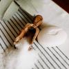 imageOlive Wood Bath Salt Scoop 5 inch