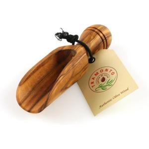 imageOlive Wood Bath Salt Scoop 5 inch