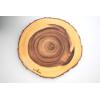 imageThirteen Chefs Villa Acacia Live Edge Wood Serving Platter Acacia Wood and Raw Bark Edge Extra LargeXLarge