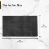 imageThirteen Chefs Cutting Boards for Kitchen  30 x 18 x 5quot Black Color Coded Plastic Cutting Board with Non Slip Surface  Dishwasher Safe Chopping Board