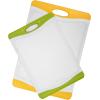 imageThirteen Chefs NonSlip Plastic Cutting Board Set Large 14x10 and Medium 12x8 Inch Pair