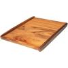 imageVilla Acacia Reversible Wood Pastry Board and Cutting Board with Lipped Edges 28 x 22 x 15 Inches