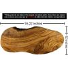 imageThirteen Chefs Charcuterie Boards  Large 16 x 8 Tramanto Olive Wooden Serving Platter for Cheese Meat and Appetizers  Perfect Dinner Party Board  Kitchen Accessories20 x 10