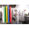 image:imageThirteen Chefs Color Coded Cutting Board Set of 618 x 12 x 05 Inch HDPE Plastic  White Red Green Blue Yellow Brown for Food Service