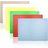 image:imageThirteen Chefs Color Coded Cutting Board Set of 618 x 12 x 05 Inch HDPE Plastic  White Red Green Blue Yellow Brown for Food Service