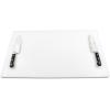 image:imageThirteen Chefs Plastic Cutting Board  Large Commercial Chopping Boards  White 30 x 18 InchWhite