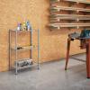 image:imageThirteen Chefs Industrial Shelf Liners 24 x 14 Inch 5 Pack Set for Wired Shelving Racks Clear Polypropylene5