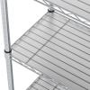 image:imageThirteen Chefs Industrial Shelf Liners 24 x 14 Inch 5 Pack Set for Wired Shelving Racks Clear Polypropylene5