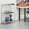 image:imageThirteen Chefs Industrial Shelf Liners 24 x 14 Inch 5 Pack Set for Wired Shelving Racks Clear Polypropylene5