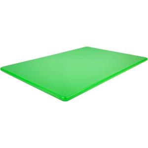 image:imageCommercial Grade Green Cutting Board  18 x 12 Inch 12 Thick HDPE Dishwasher Safe for Salad Vegetables Fruit Large Size