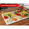 image:imageThick XL 24x18 Plastic Cutting Board 075 Inch Thick Extra Large NSF for Food ServiceWhite