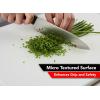 image:imageThick XL 24x18 Plastic Cutting Board 075 Inch Thick Extra Large NSF for Food ServiceWhite
