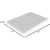 image:imageCommercial Grade 18 x 12 Red Cutting Board for Meat  Superior to HDPE Plastic  05 Inch Thick Poly for Food Service Dishwasher SafeWhite