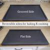 image:imagePlastic Pastry Board 23 x 14 Inch  Bread Dough Pasta Pastries  12 Thick Black HDPP Dishwasher Safe