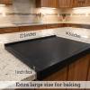 image:imagePlastic Pastry Board 23 x 14 Inch  Bread Dough Pasta Pastries  12 Thick Black HDPP Dishwasher Safe