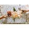 image:imageThirteen Chefs 20 x 16 Inch Marble Pastry Board and Cutting Board for Bakers Pastries Chocolate  Large Marble Serving Platter with Feet20L x 16W