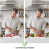image:imageThirteen Chefs Non Slip Cutting Board 3 Pack Set for Kitchens with Groove  BPA Free and Dishwasher Safe with 16 12 and 10 Inch SizesBlack